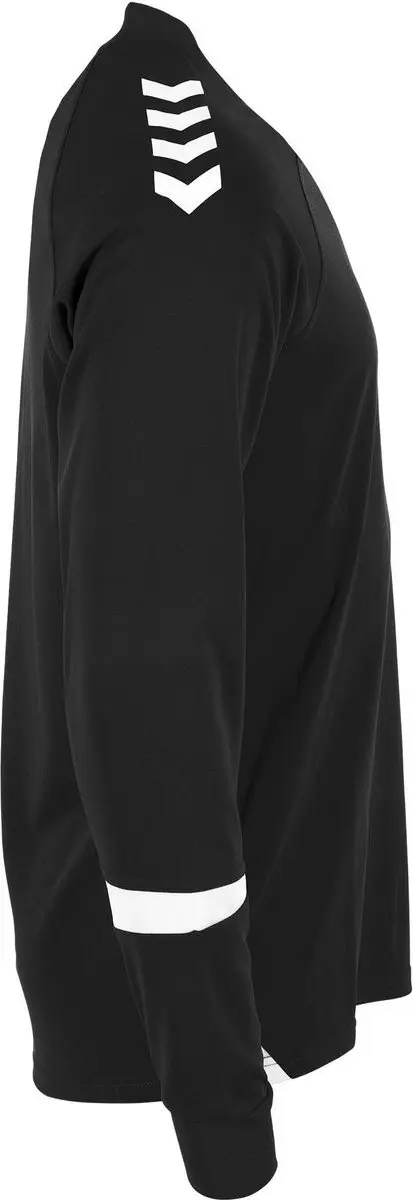 Hummel Fyn Voetbalshirt Lange Mouw Kinderen 140 - Zwart/Wit