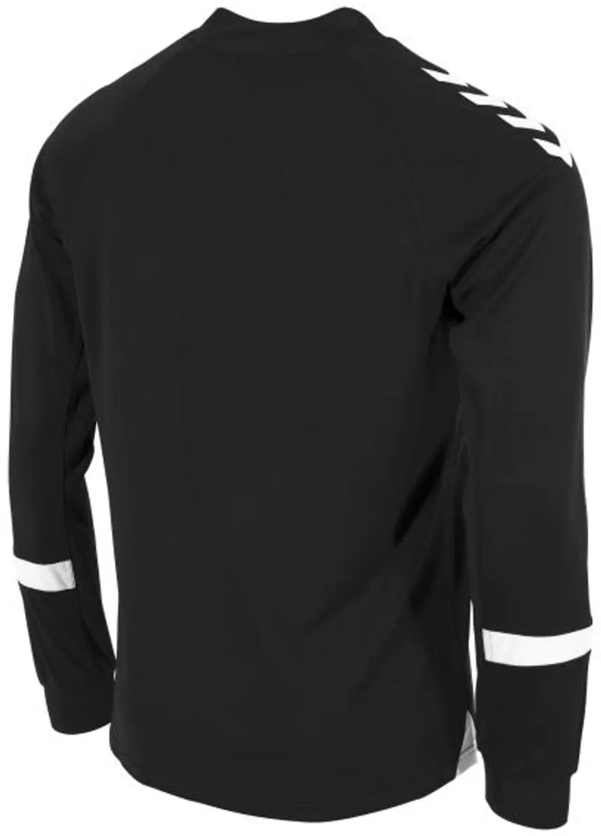 Hummel Fyn Voetbalshirt Lange Mouw Kinderen 140 - Zwart/Wit