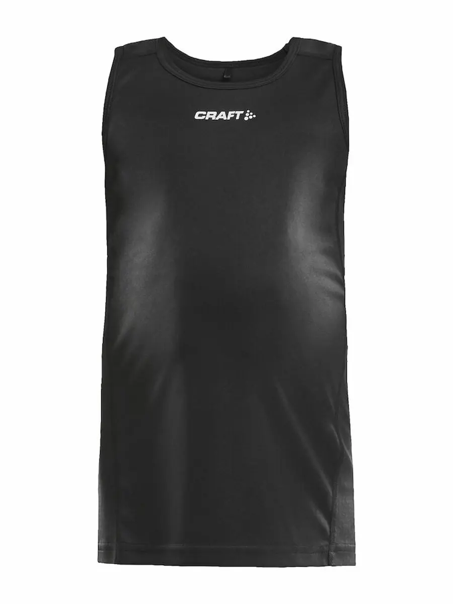 Craft Rush Singlet Kinderen 110/116 - Zwart