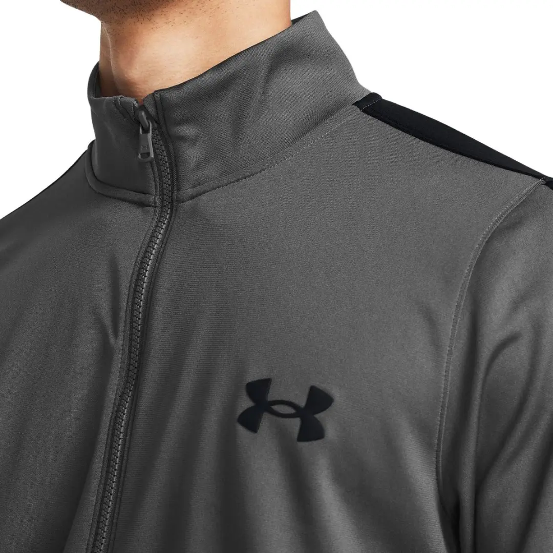 Under Armour UA Rival Knit Trainingspak Castlerock/Zwart M