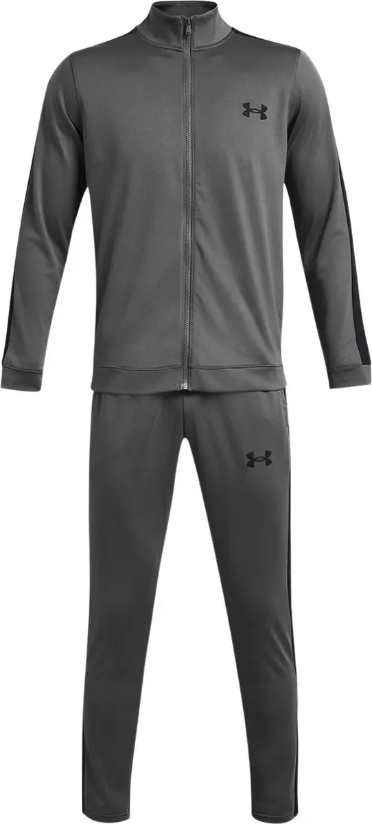 Under Armour UA Rival Knit Trainingspak Castlerock/Zwart M