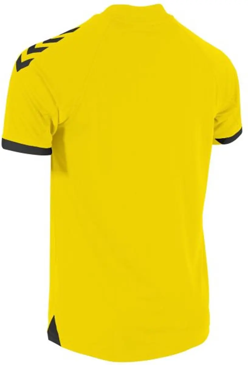 Hummel Fyn Shirt Heren - Geel/Zwart M