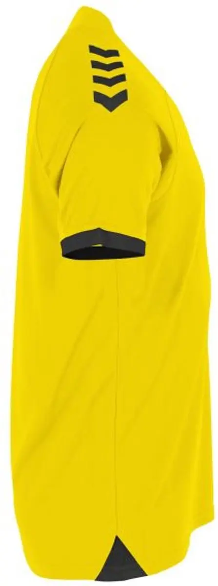 Hummel Fyn Shirt Heren - Geel/Zwart M