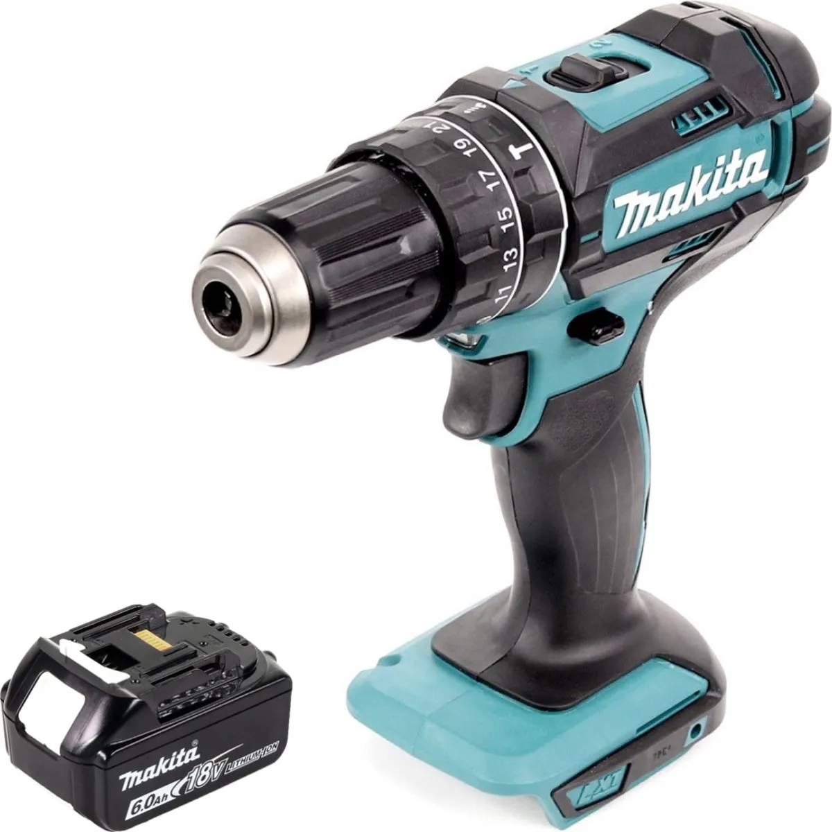 Makita DHP482G1 Klopboormachine 18V - 62Nm - 2 snelheden