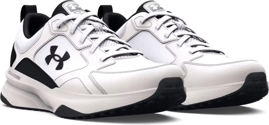 Under Armour UA Charged Edge Heren Sportschoenen 45 - Wit/Zwart