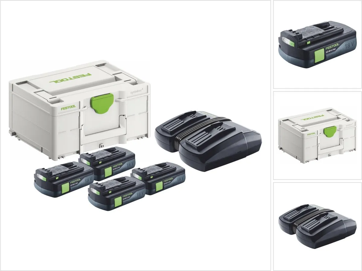 Festool BP 18 Li 3.0 C Energieset