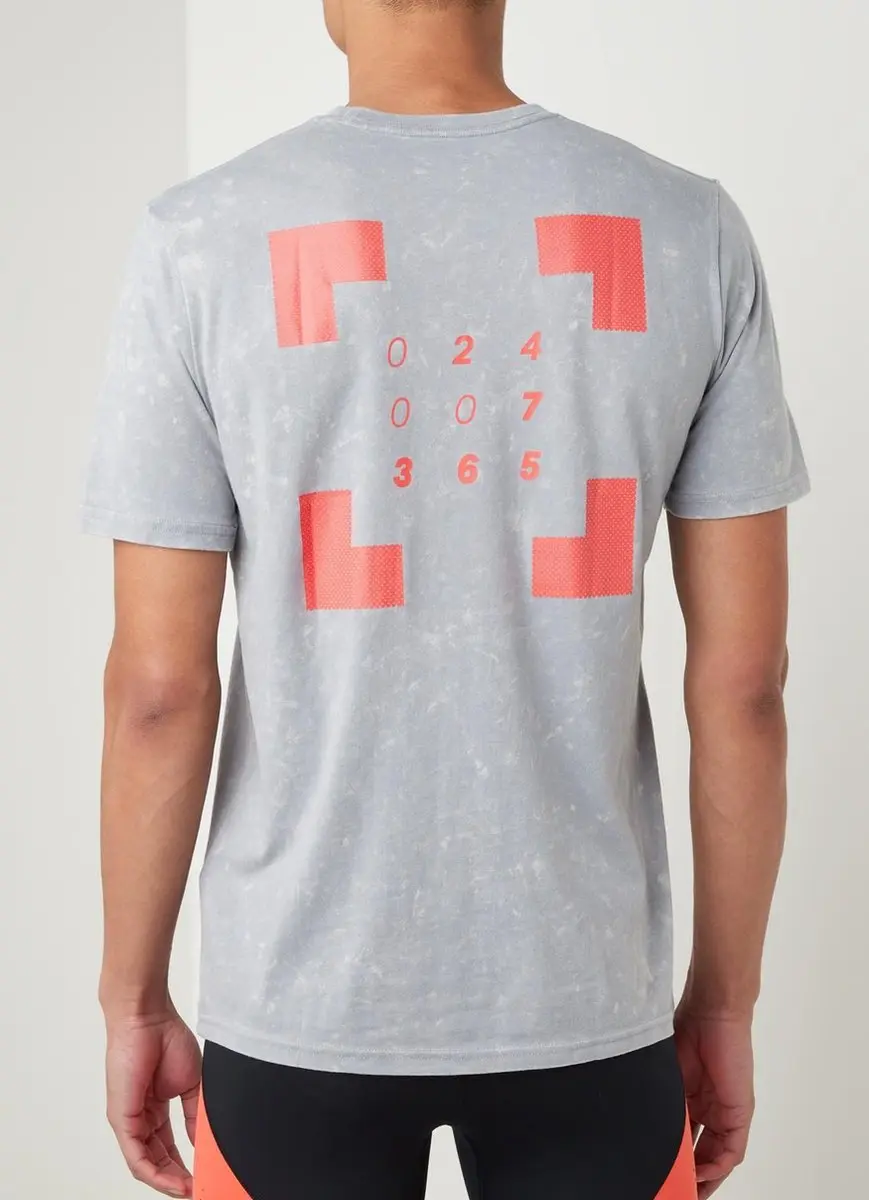Under Armour Trainings T-shirt HeatGear - Grijs S