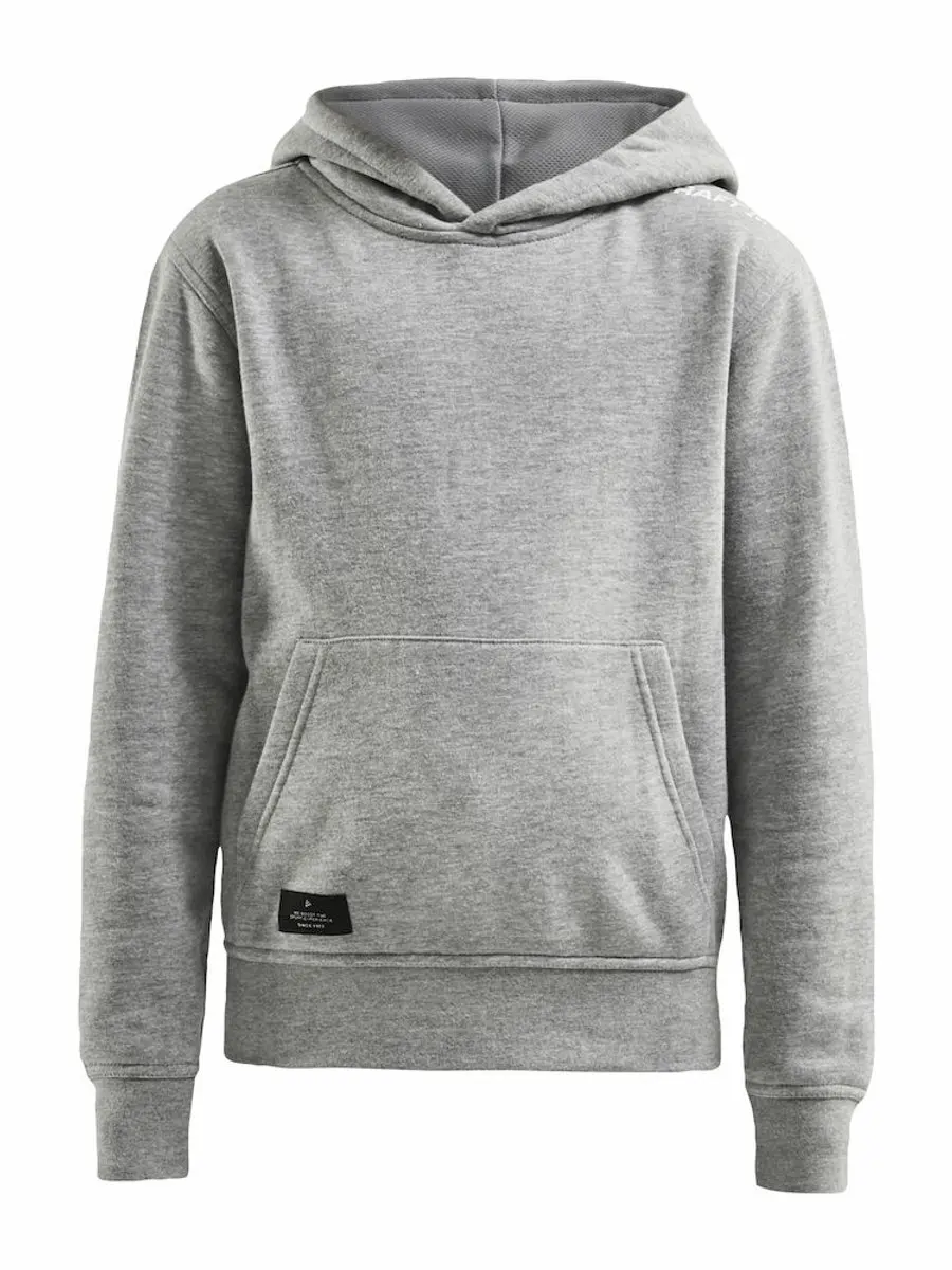 Craft Community Hoodie Kinderen - Grijs Gemêleerd 158/164