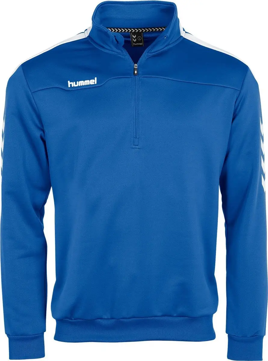 Hummel Valencia ¼ Zip Sporttrui - Maat 152 - Blauw
