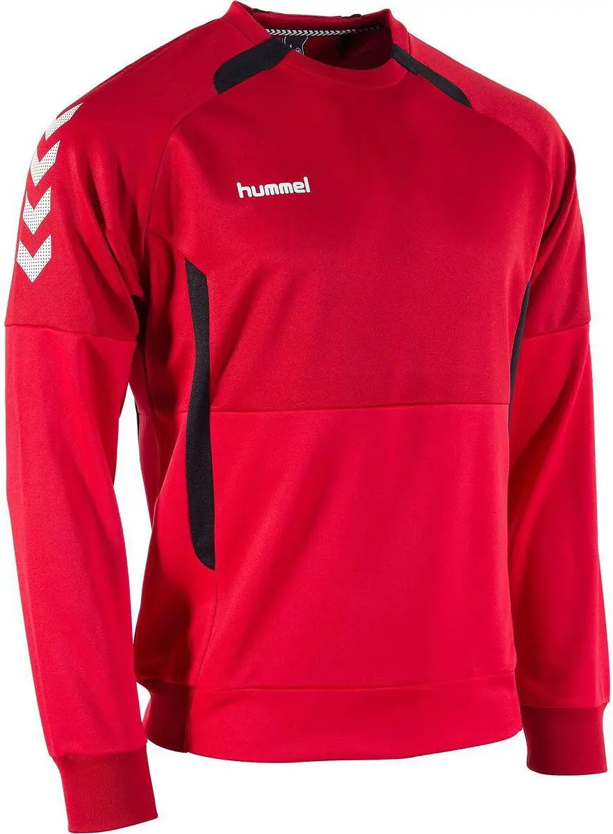 hummel Authentic Top Round Neck Sporttrui Kids 152 - Rood