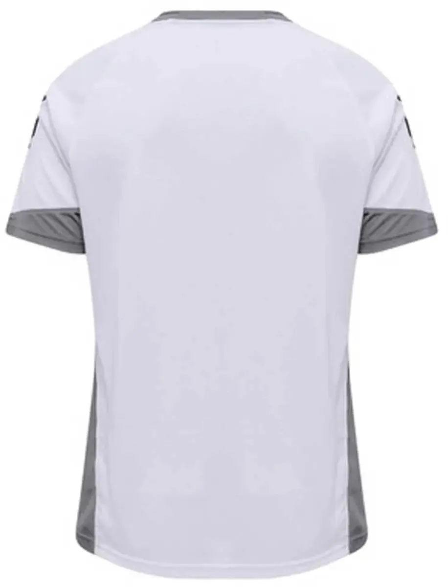 Hummel Lead Poly T-shirt Wit 140 cm