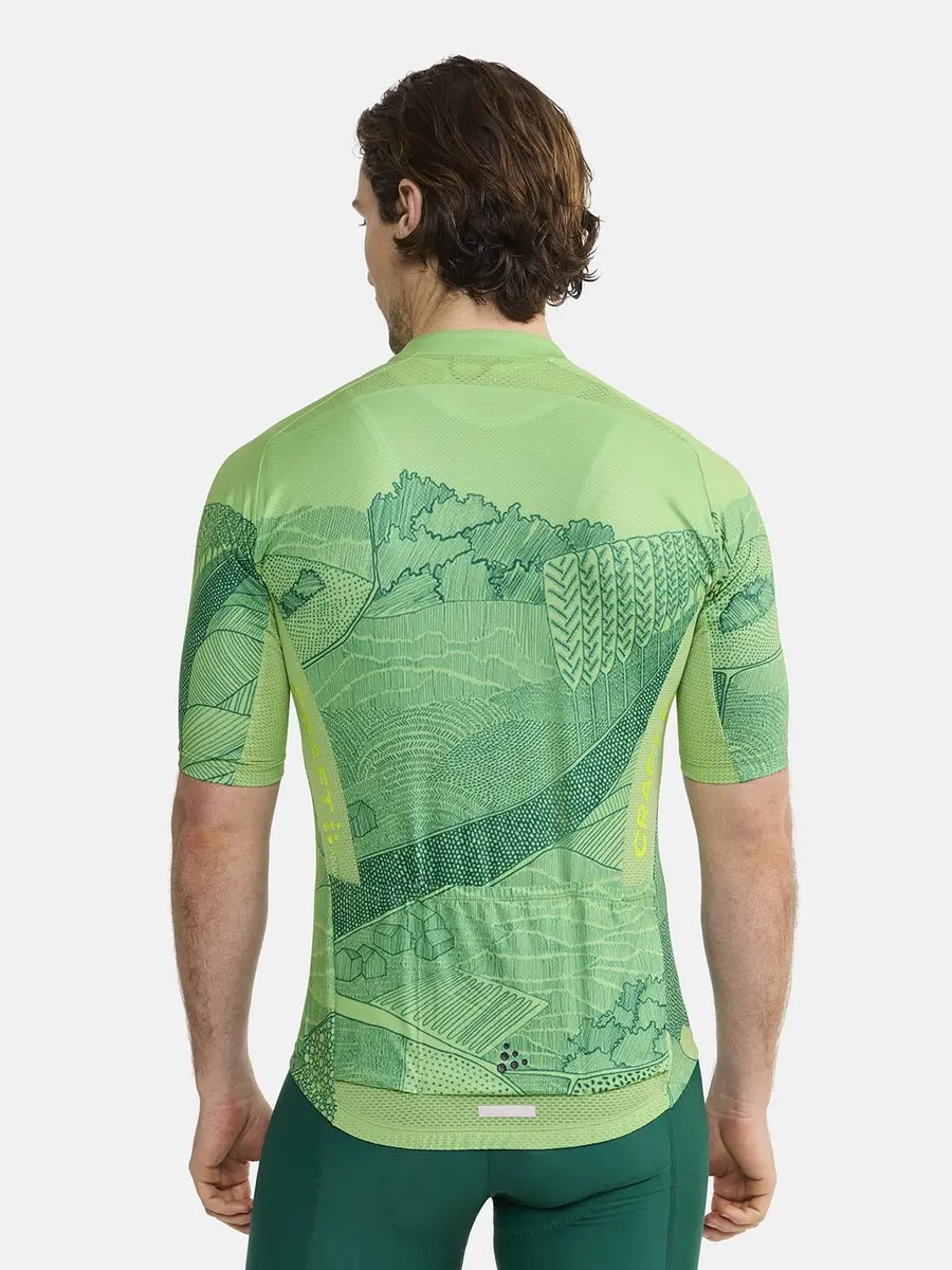 Craft Adv Endur Graphic Fietsshirt Heren - Maat M - Zwart