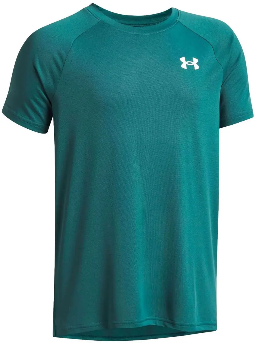 Under Armour Tech 2.0 Shirt Junior S - Donkergroen