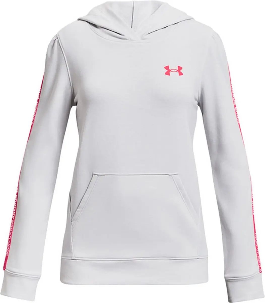 Under Armour Rival Terry Hoody Meisjes - L - Grijs