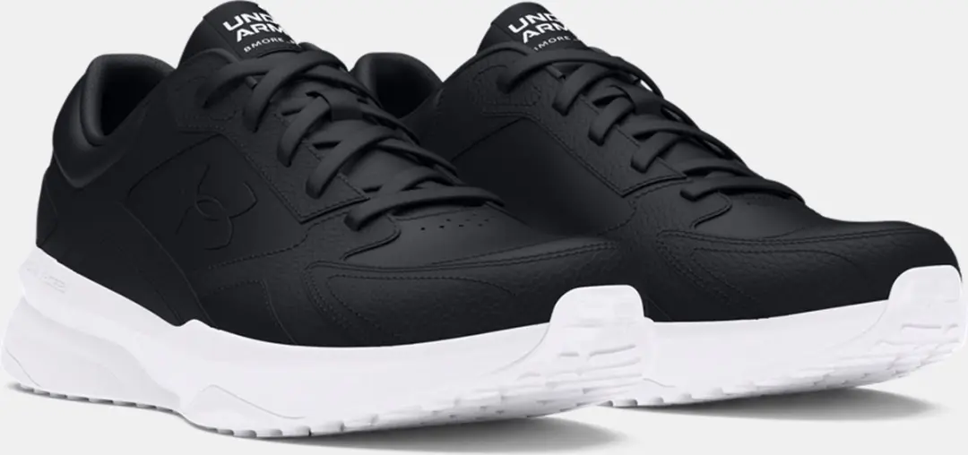 Under Armour UA Edge LTHR Heren Sportschoenen 43 - Zwart/Wit