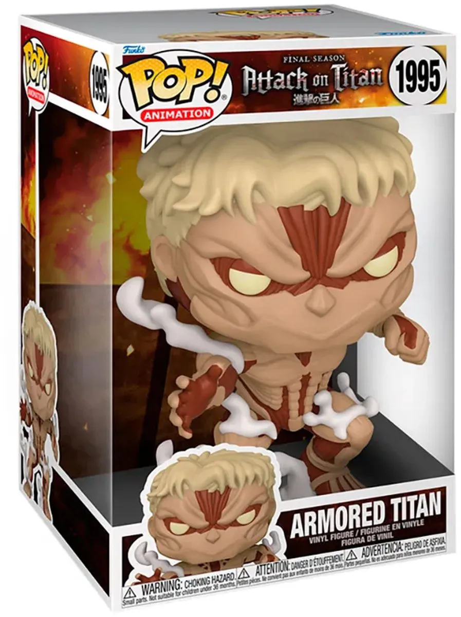 Funko Attack on Titan Armored Titan Jumbo POP! - #1995 - Multicolor