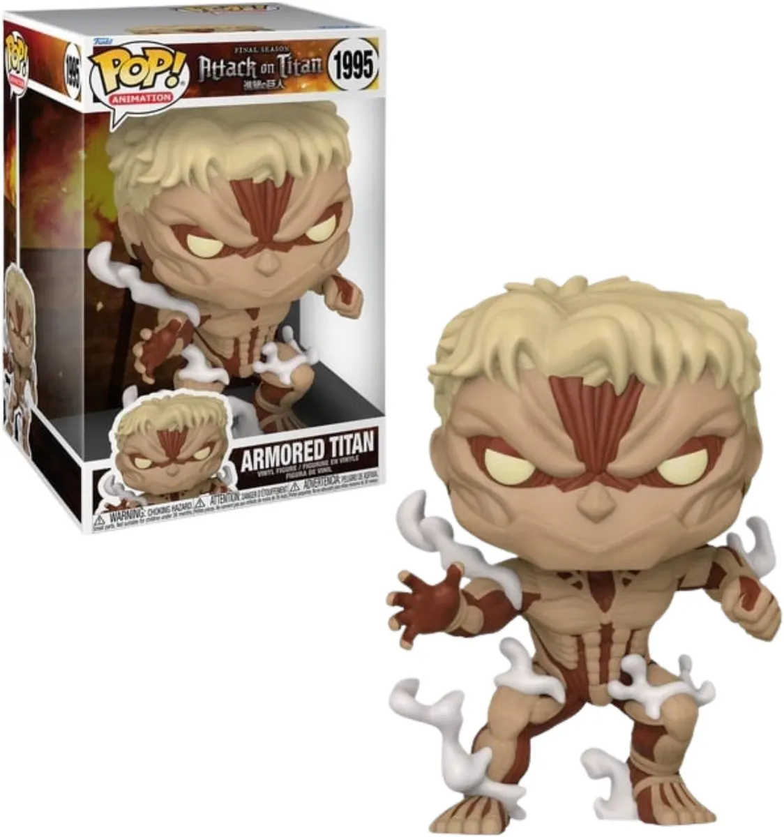 Funko Attack on Titan Armored Titan Jumbo POP! - #1995 - Multicolor