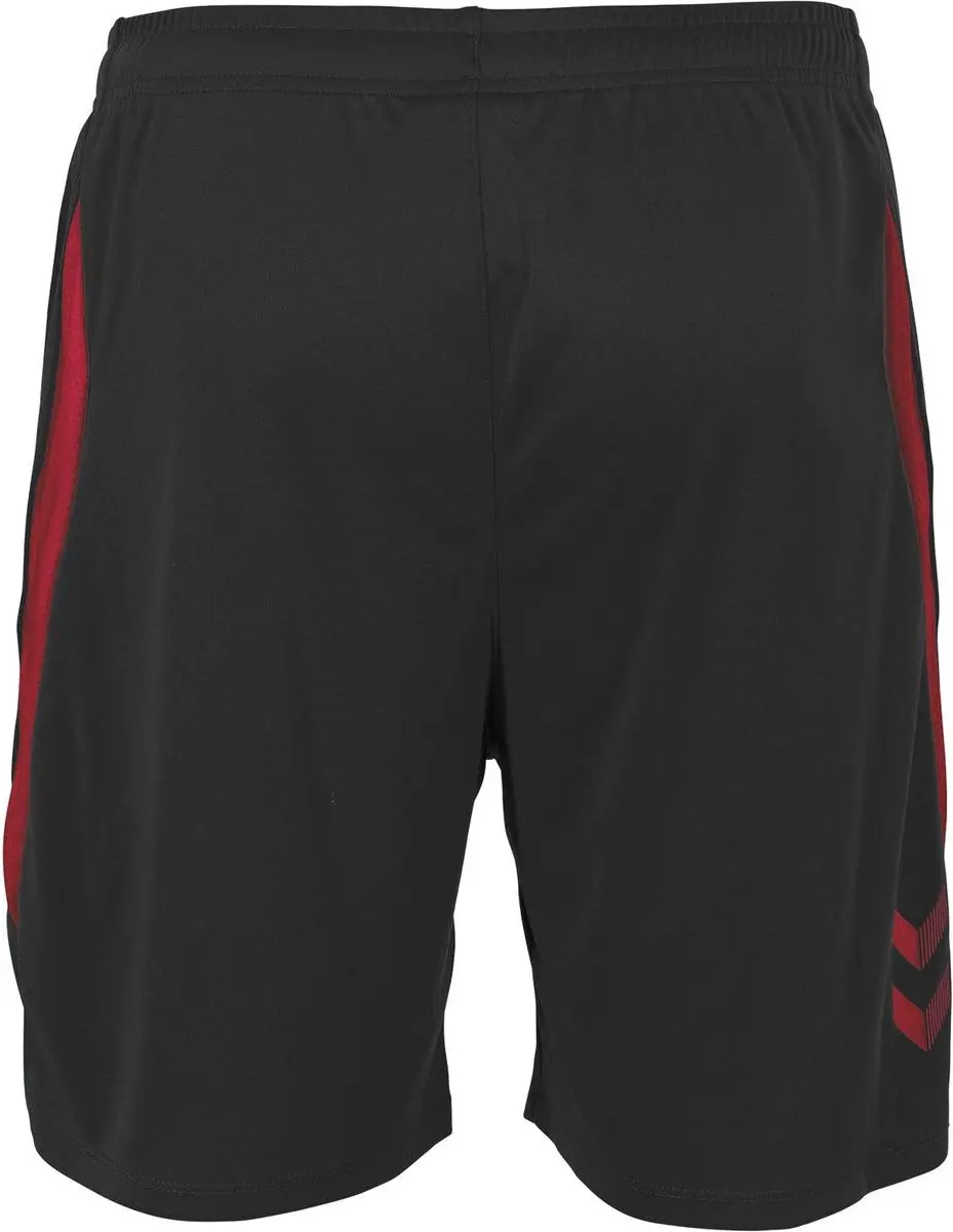 Hummel Boston Shorts 140 - Sportbroek - Zwart/Rood