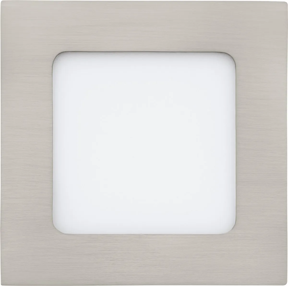 Eglo Fueva 1 Inbouwspot LED 120x120mm - Nikkel - 3000K - afbeelding 6 van 6