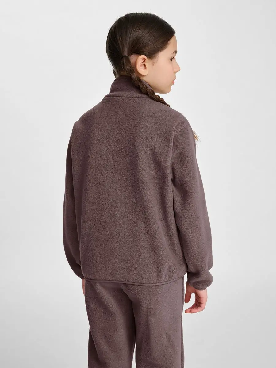 Hummel Bee 229804 Fleece Zip Jacket - 146 Peppercorn - afbeelding 6 van 6