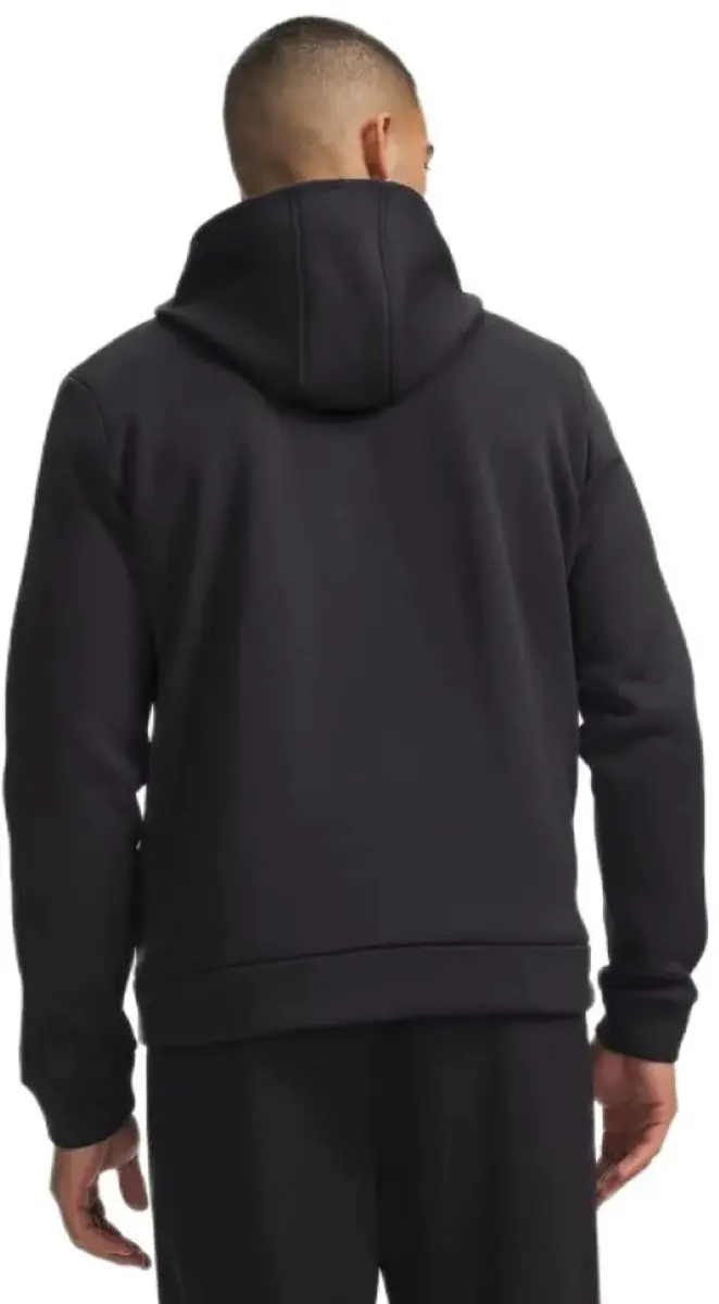 Under Armour UA Armour Fleece FZ Hoodie - Zwart/Wit - XXL
