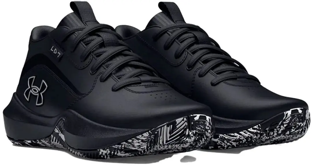 Under Armour Lockdown 7 Basketbalschoenen - EU 35.5 - Zwart