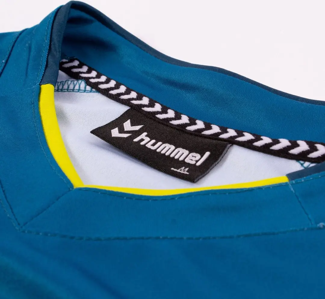 hummel Bremen Long Sleeve Keeper Set - Sportbroek Maat 140 - Petrol/Geel