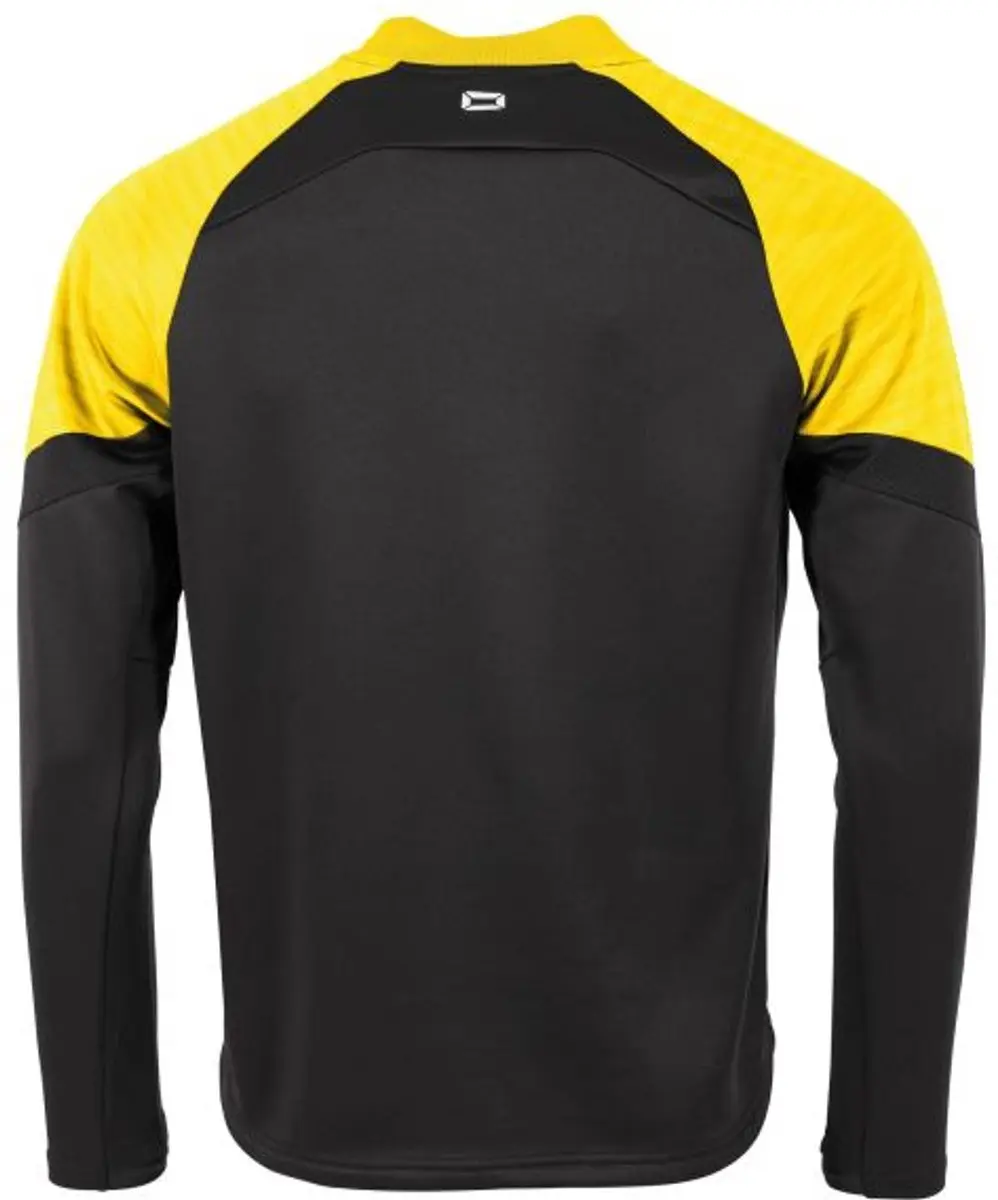 Stanno Bolt Quarter Zip Top 152 - Zwart/Geel