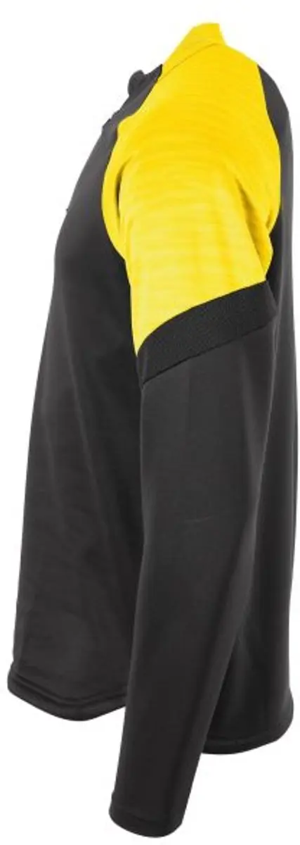 Stanno Bolt Quarter Zip Top 152 - Zwart/Geel