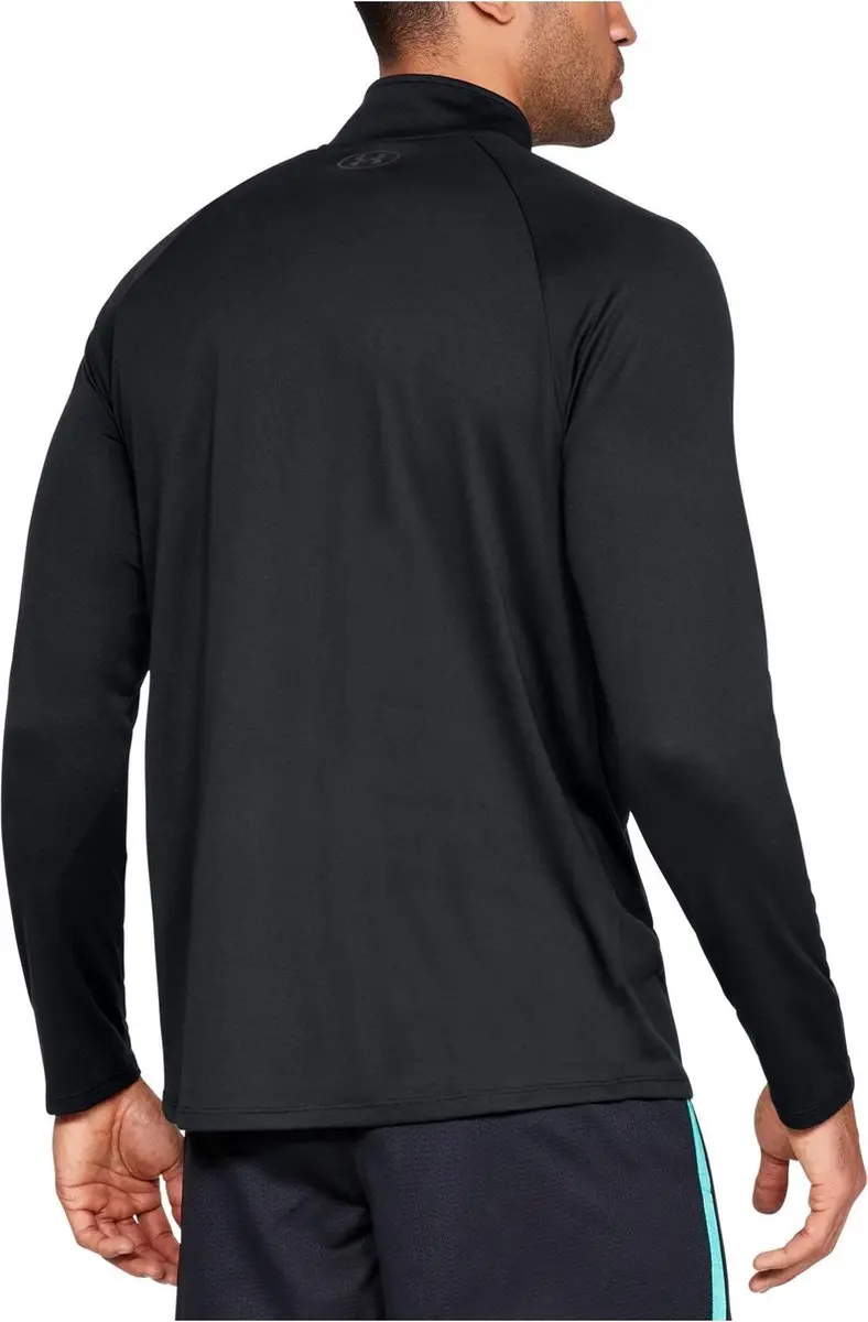 Under Armour Tech 2.0 1/2 Zip Heren Sporttrui - Zwart