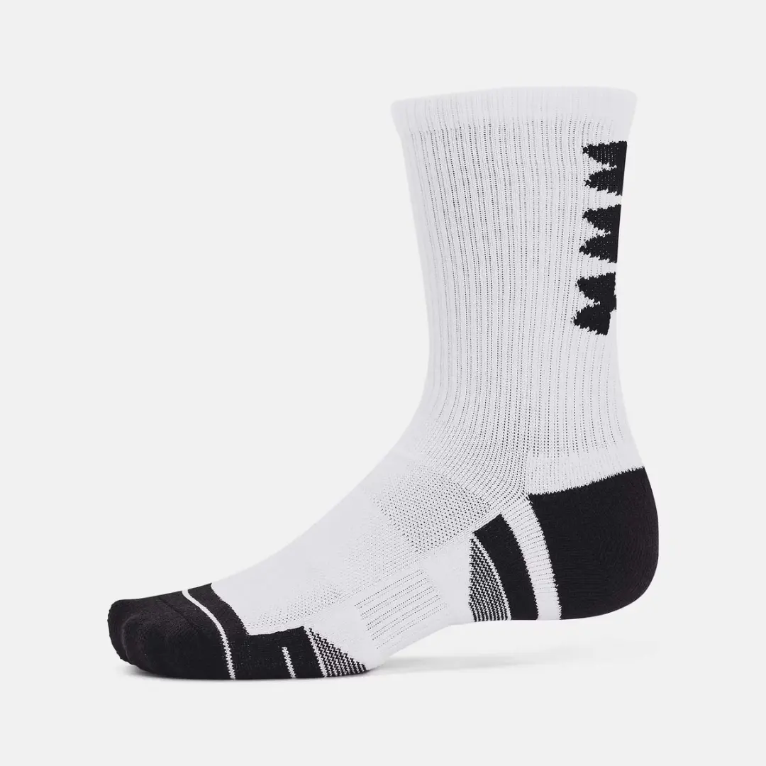 Under Armour UA Perf Tech Nov 3Pk Crew - 3 Stuks - Wit