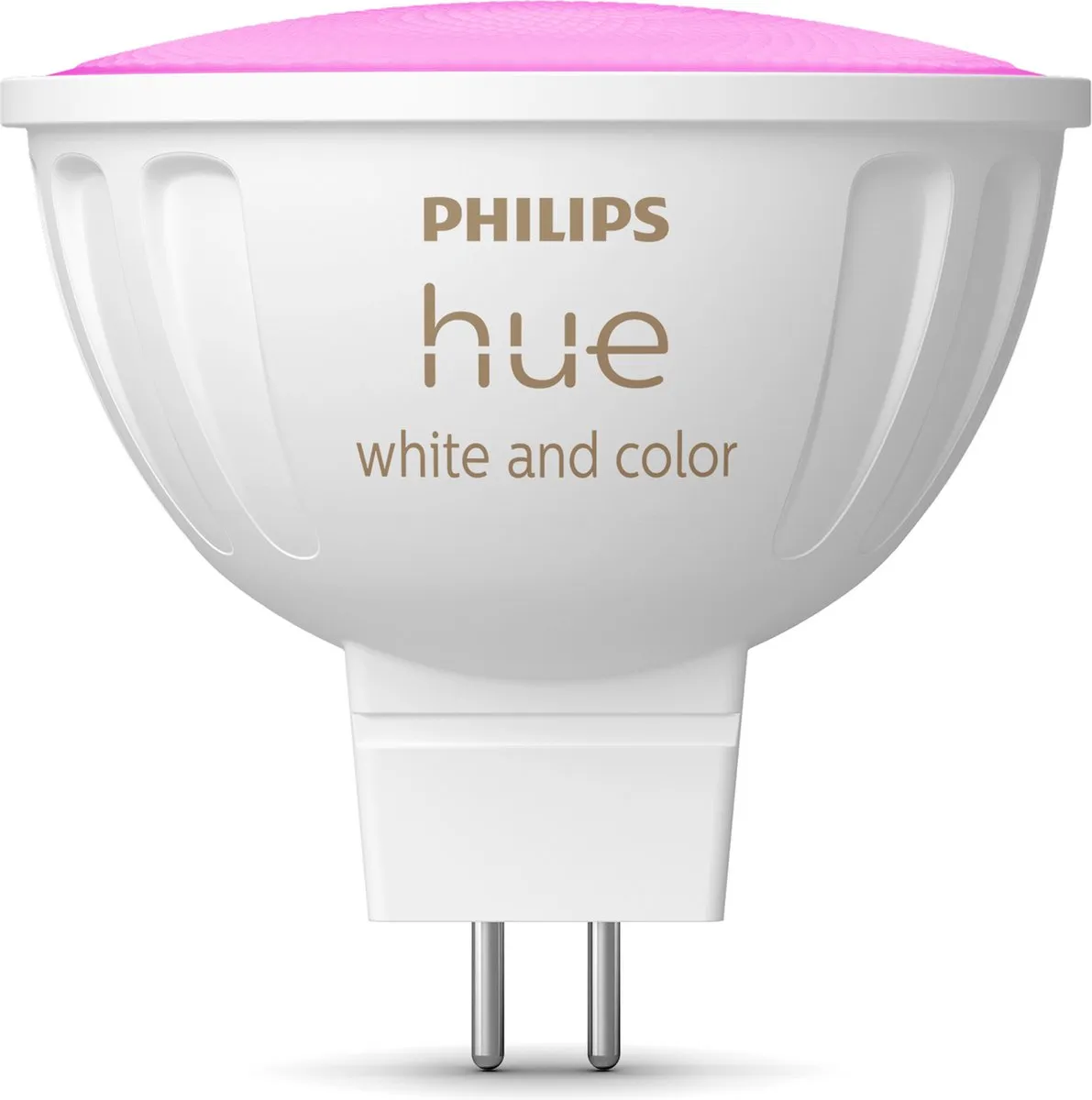 Philips Hue MR16 Spot RGBW - 2 Stuks - Mat Glas