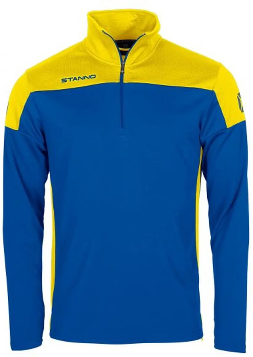 Stanno Pride 1/4 Zip Top - 116 - Blauw/Geel
