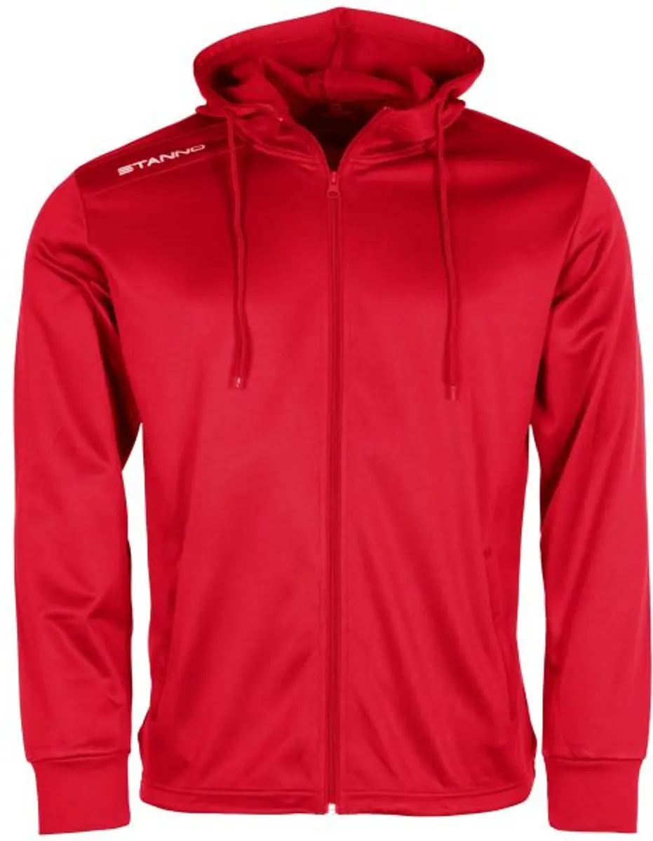 Stanno Field Hooded Full Zip Top - M - Rood