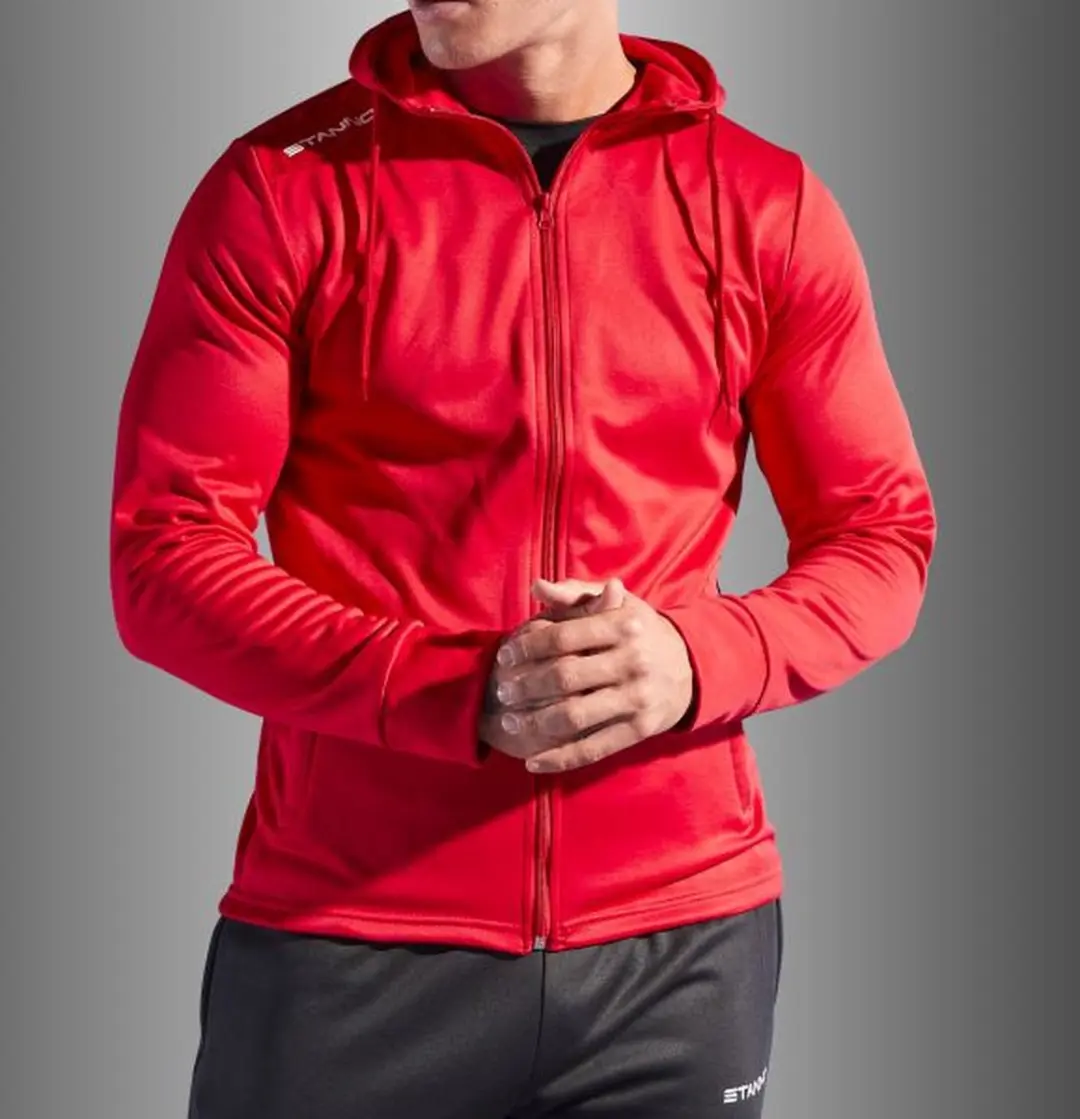 Stanno Field Hooded Full Zip Top - M - Rood