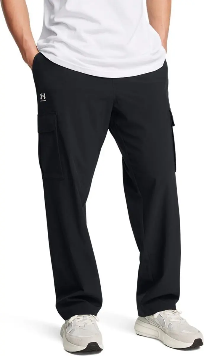 Under Armour UA Vibe Woven Cargo Pants 1386558-001 - Heren Trainingsbroek XL - Zwart