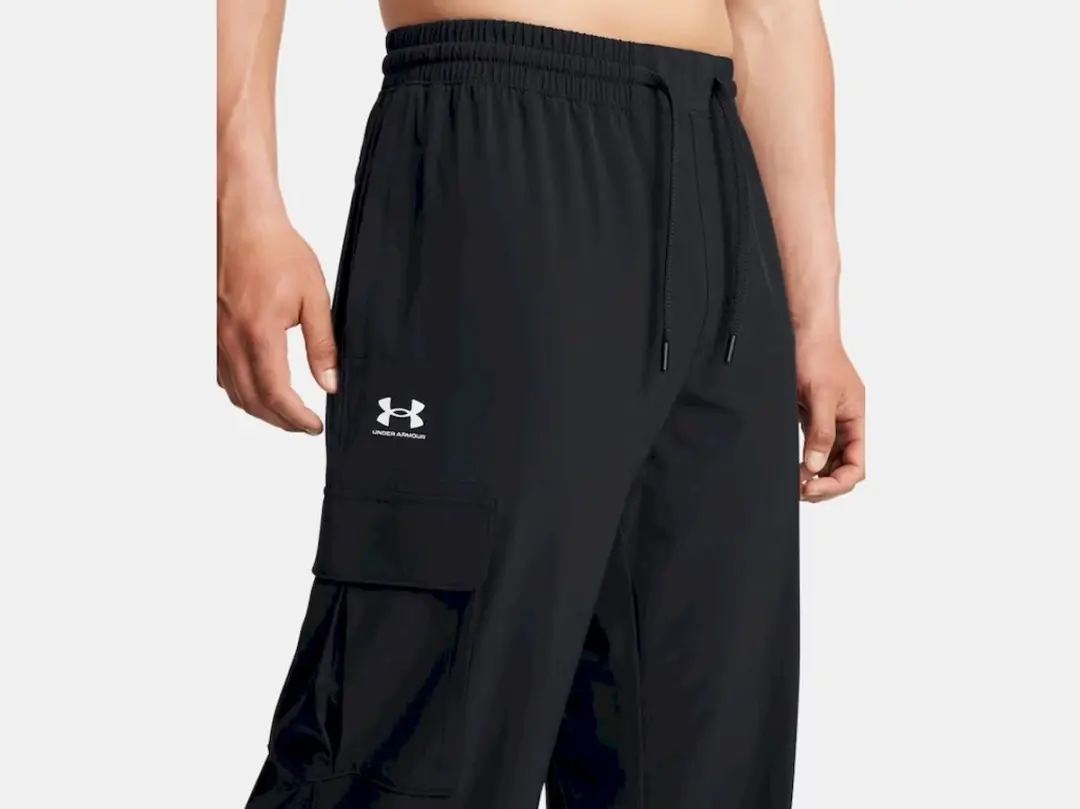 Under Armour UA Vibe Woven Cargo Pants 1386558-001 - Heren Trainingsbroek XL - Zwart - afbeelding 6 van 6