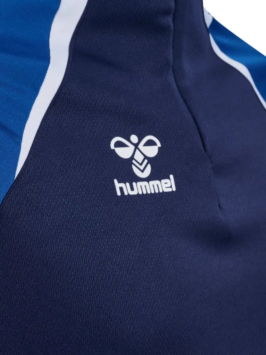 Hummel Hmllead 2.0 Half Zip T-shirt - Marine
