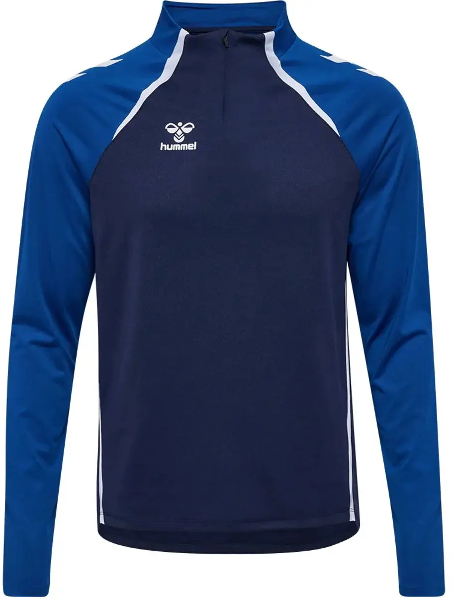 Hummel Hmllead 2.0 Half Zip T-shirt - Marine - afbeelding 6 van 6