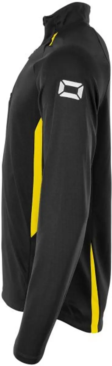 Stanno Stadio Quarter Zip Top - XL - Zwart/Geel - afbeelding 6 van 6