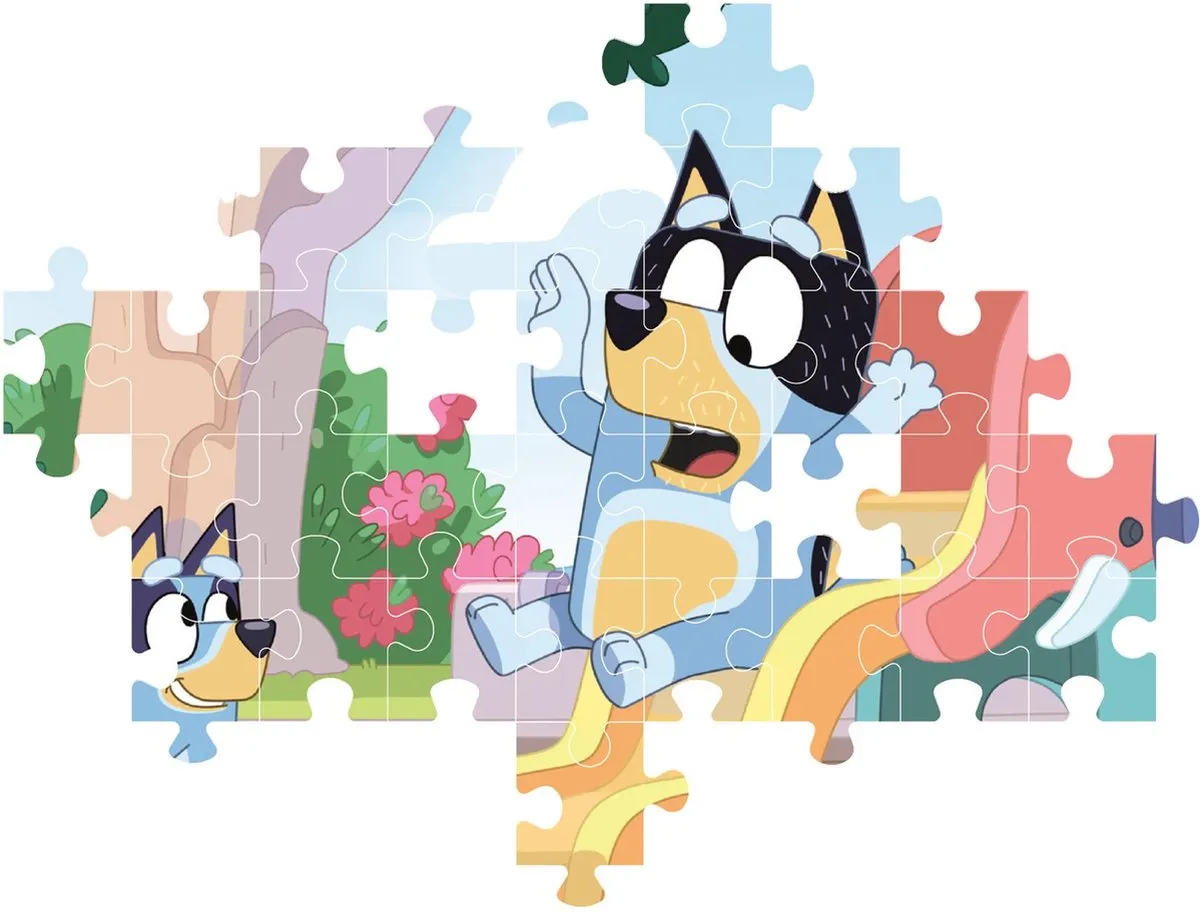 Clementoni Bluey Puzzel 104 Stukjes - Vanaf 6 Jaar - afbeelding 6 van 6