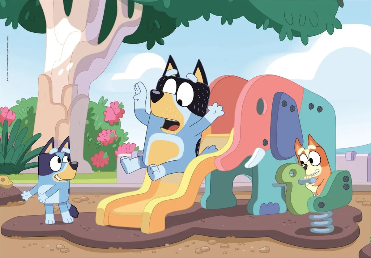 Clementoni Bluey Puzzel 104 Stukjes - Vanaf 6 Jaar