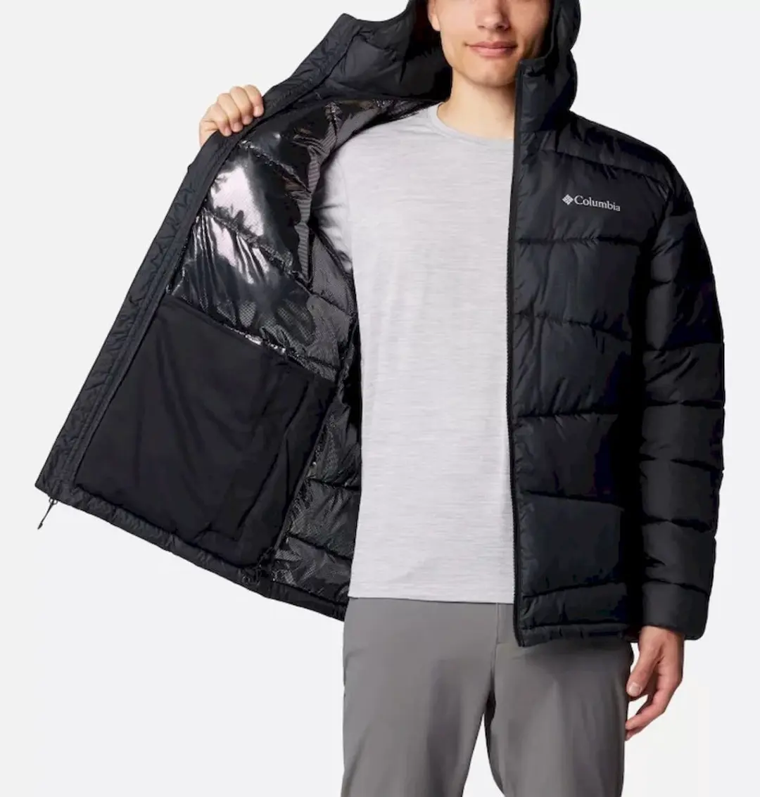 Columbia Five Mile Butte II Heren Jack - Zwart - XL - afbeelding 6 van 6