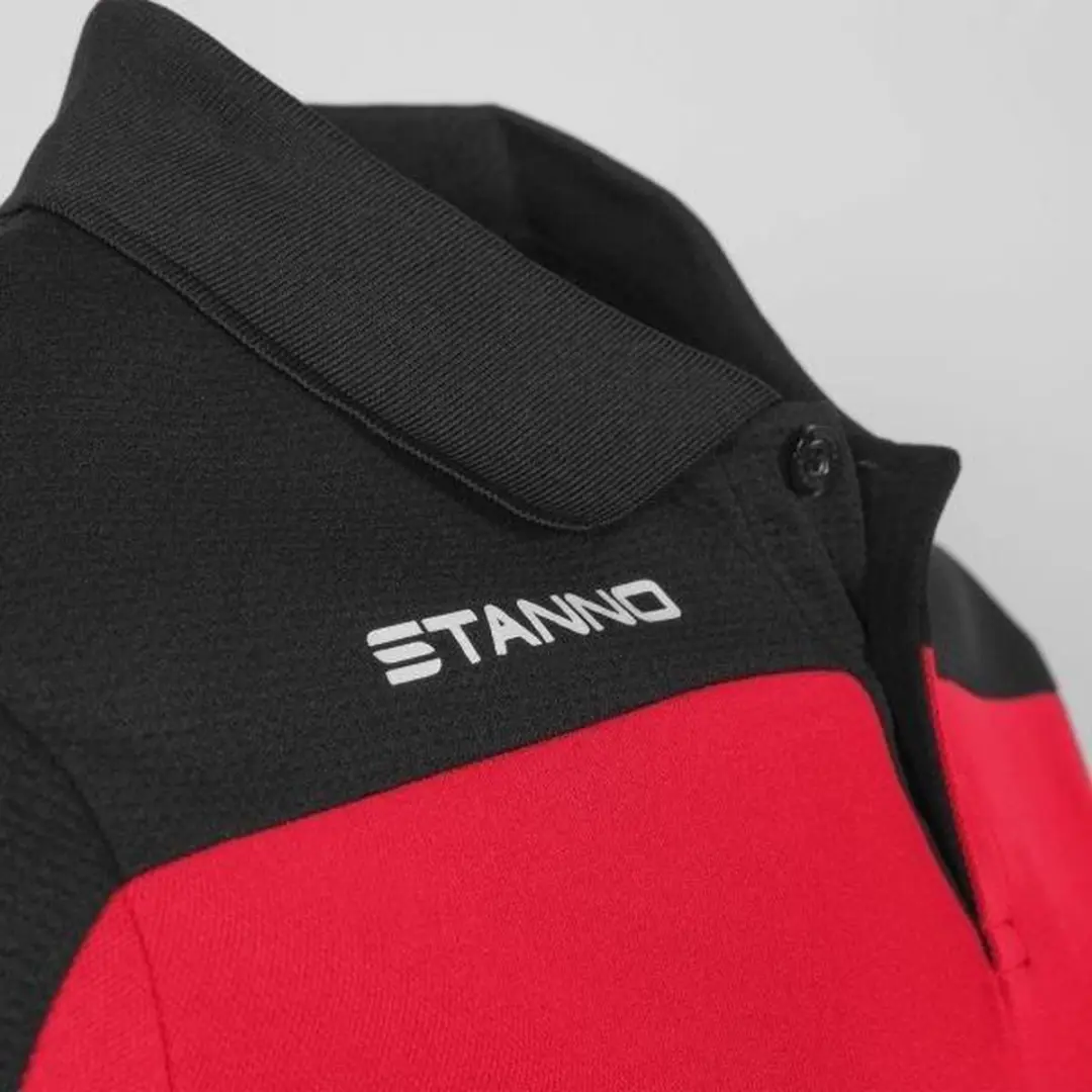 Stanno Pride Polo M - Rood/Zwart