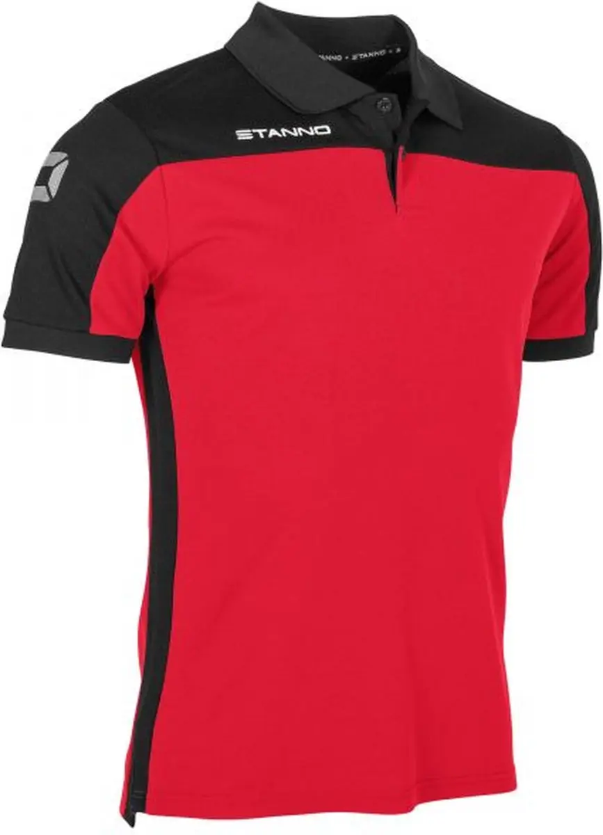 Stanno Pride Polo M - Rood/Zwart