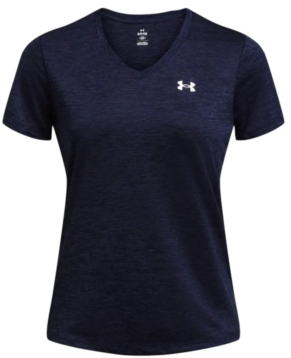 Under Armour Tech Dames T-shirt 1384227-452 - Blauw