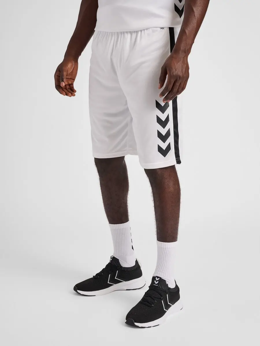 Hummel Hmlcore XK Basket Shorts 211465 - L - Wit - afbeelding 6 van 6