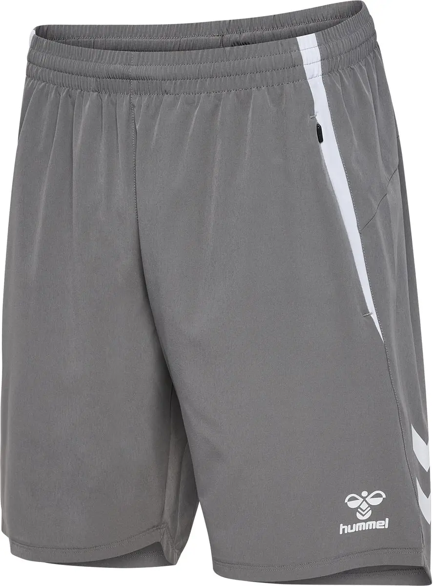 Hummel Hmllead 2.0 Sportbroek Short 223765 - XL - Steel Gray