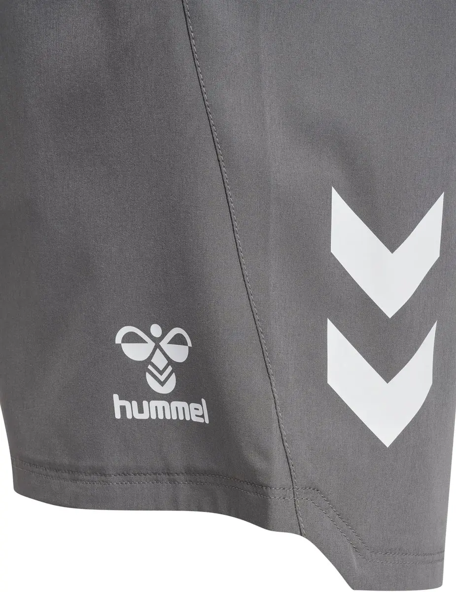 Hummel Hmllead 2.0 Sportbroek Short 223765 - XL - Steel Gray