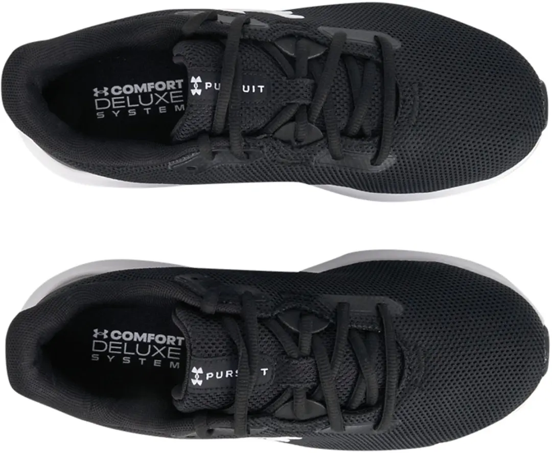 Under Armour UA Charged Pursuit 4 Heren Sportschoenen 41 - Zwart/Wit